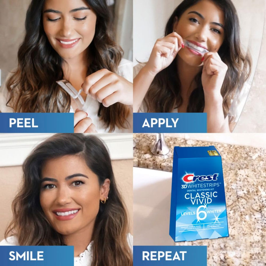 Crest 3D Whitestrips Classic Vivid