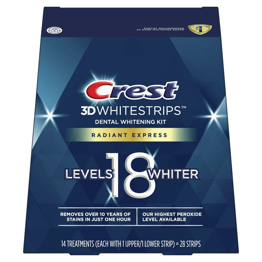 Crest 3D Whitestrips Radiant Express